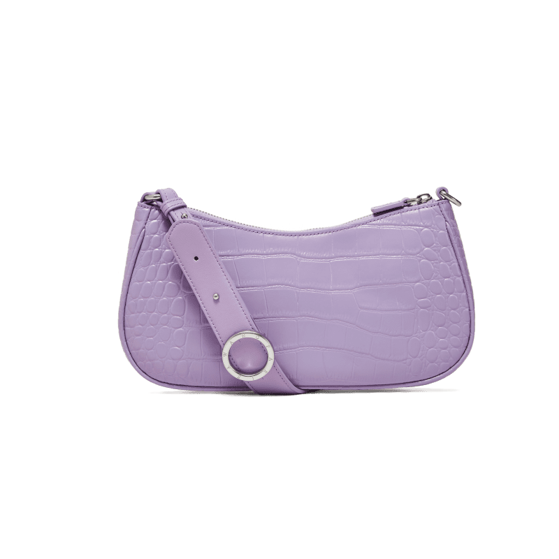 Charmed Baguette Bag in Lavender | Parisa Wang