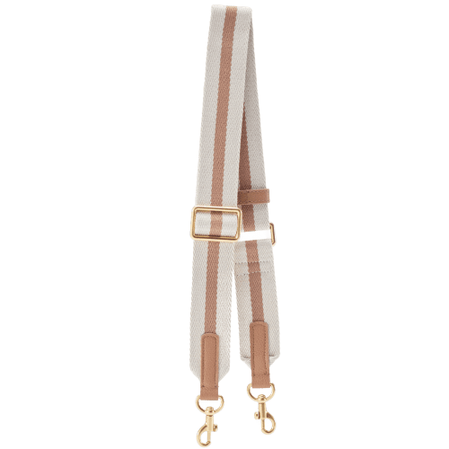 PW Webbing Strap in Cream Cappuccino | Parisa Wang