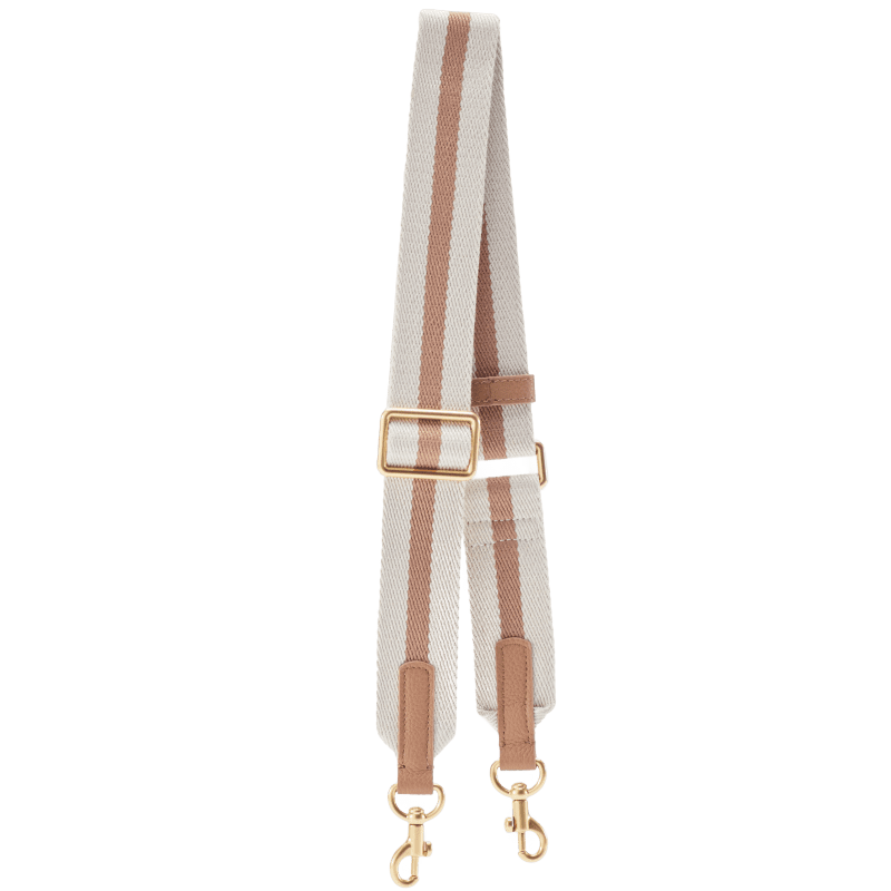 PW Webbing Strap in Cream Cappuccino | Parisa Wang